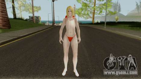 Blue Mary Bikini for GTA San Andreas