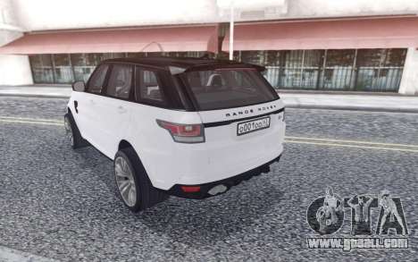 Land Rover Range Rover Sport SVR for GTA San Andreas