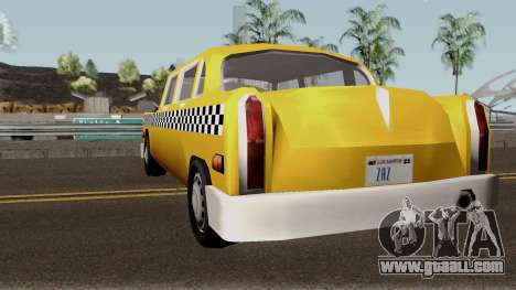 New Cabbie for GTA San Andreas
