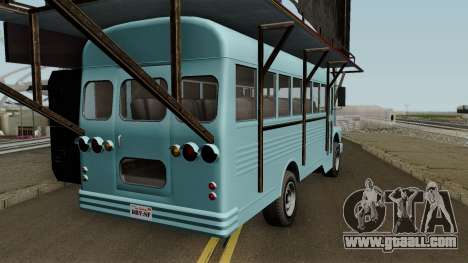 Vapid Festival Bus GTA V for GTA San Andreas