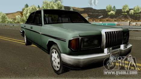 Benefactor Admiral 92 Classic W112 (SA Style) for GTA San Andreas