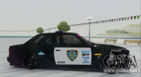 BMW E30 Police for GTA San Andreas
