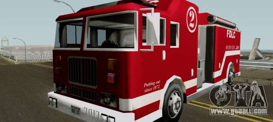 New Firetruck for GTA San Andreas