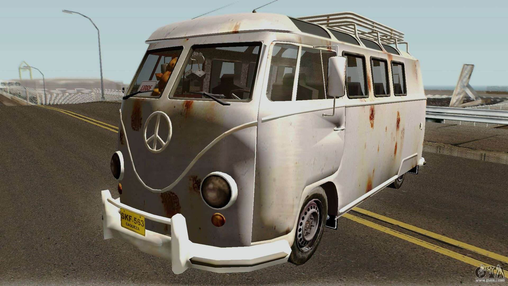 Volkswagen Kombi HQ for GTA San Andreas