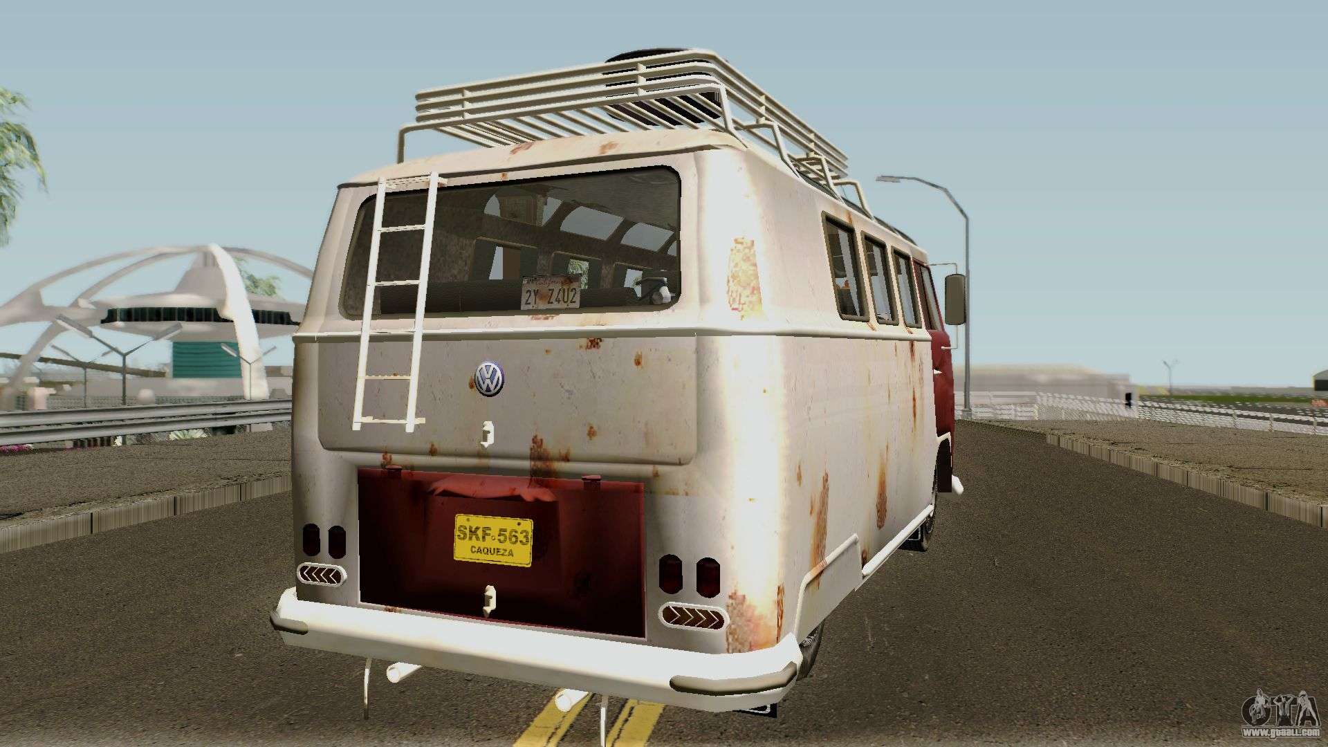 Volkswagen Kombi HQ for GTA San Andreas