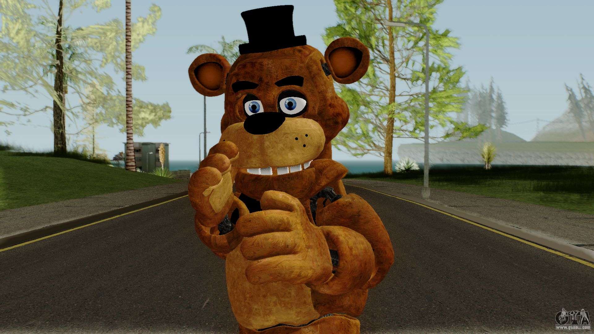 GTA 5 Mods FNAF Molten Freddy - GTA 5 Mods Website