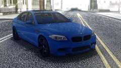 BMW M5 F10 Blue for GTA San Andreas