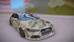 Audi RS6 Camo for GTA San Andreas