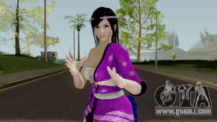 DOA5LR Kokoro Happi Coat for GTA San Andreas