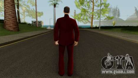 Wu Zi Mu - Red Suit for GTA San Andreas
