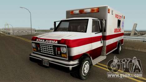 Ambulance from Vice City for GTA San Andreas