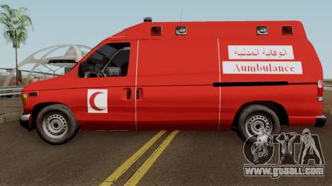 Ford E-150 Ambulan Moroccain for GTA San Andreas