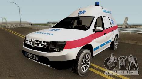 Dacia Duster Ambulanta 2018 for GTA San Andreas