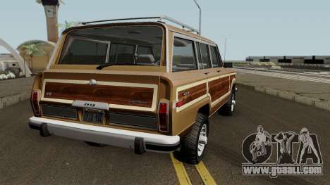 Jeep Grand Wagoneer 1986 for GTA San Andreas