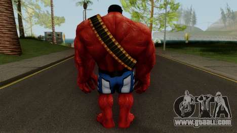 MFF Red Hulk USA Avengers for GTA San Andreas