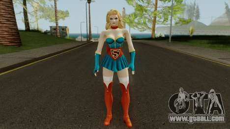 DCUO Supergirl Bombshell for GTA San Andreas