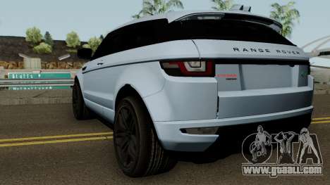 Land Rover Range Rover Evoque for GTA San Andreas