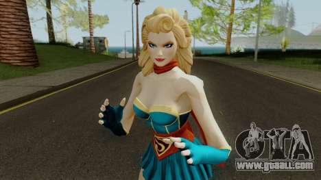 DCUO Supergirl Bombshell for GTA San Andreas