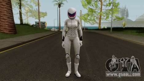 Fortnite Female Street Racer White for GTA San Andreas