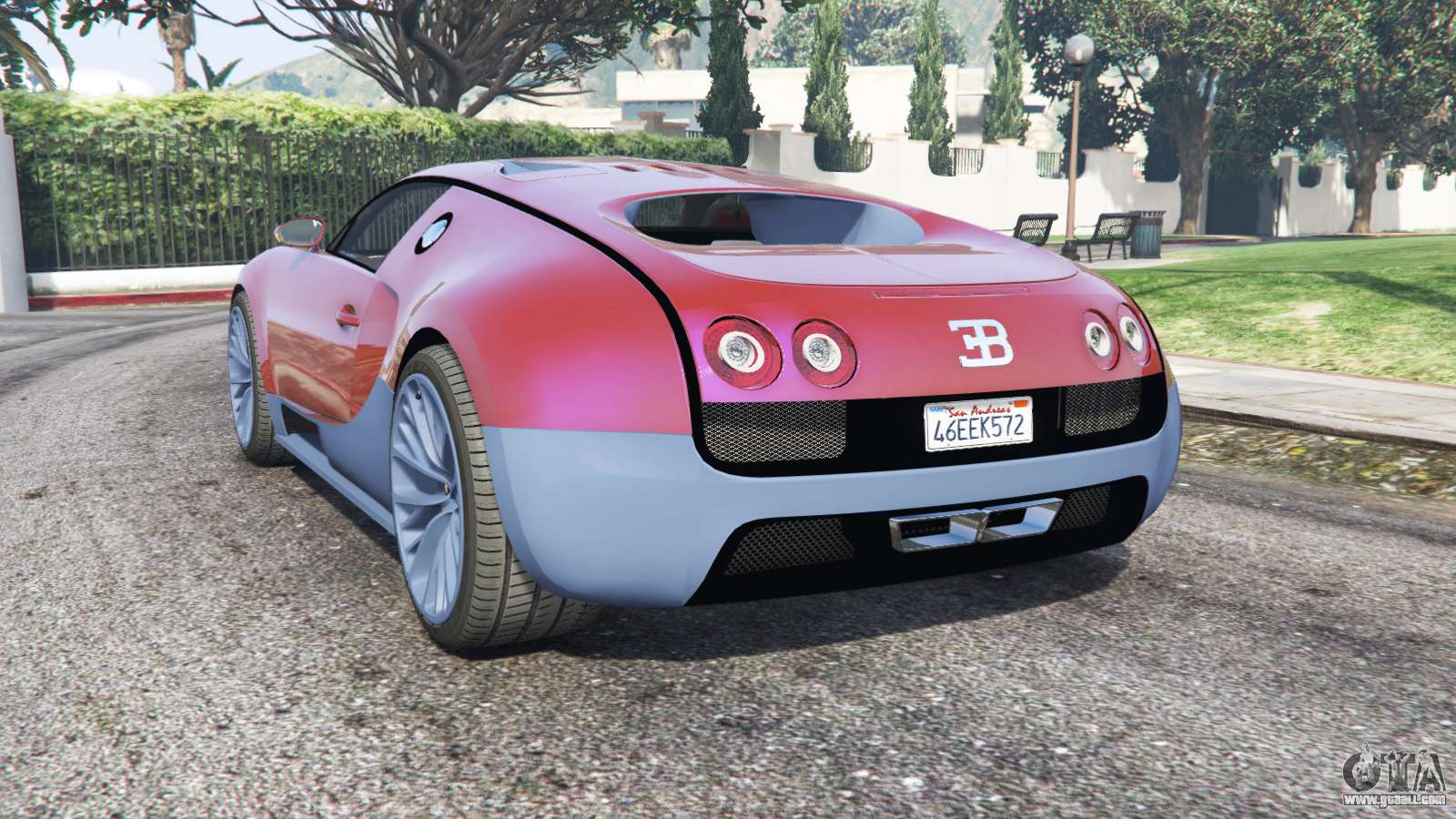 Bugatti gta 5 replace фото 26