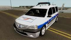 Dacia Logan MCV - Police Nationale 2004 for GTA San Andreas