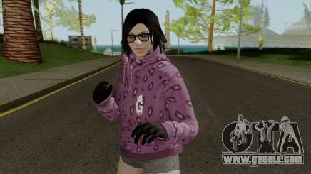 Skin DLC After Hours Female for GTA San Andreas