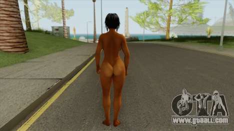 Luna Black Girl Nude for GTA San Andreas