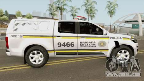 Chevrolet S10 2017 (Brigada Militar RS) for GTA San Andreas