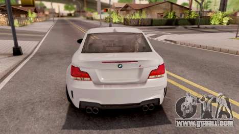 BMW 1M 2012 for GTA San Andreas
