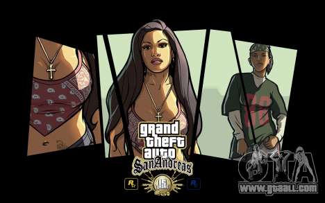 GTA SA Load screens - 15 years anniversary for GTA San Andreas