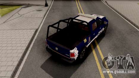 Dodge Ram 2500 Police IVF for GTA San Andreas