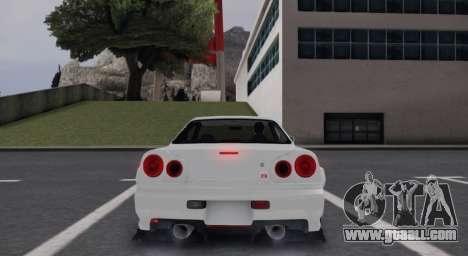 Nissan Skyline R34 for GTA San Andreas