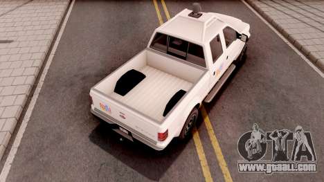GTA V Vapid Sadler Nudle Self-Driving Car for GTA San Andreas