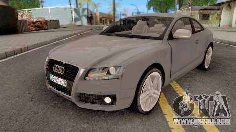 Audi S5 Romanian Plate for GTA San Andreas