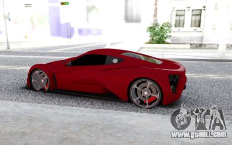 Zenvo ST1 for GTA San Andreas