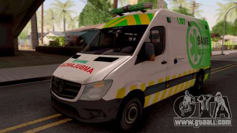 Mercedes-Benz Sprinter Ambulancia Argentina for GTA San Andreas