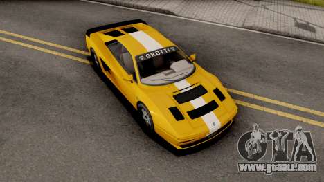 GTA V Grotti Cheetah Classic Coupe for GTA San Andreas