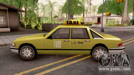 Taxi from GTA 3 for GTA San Andreas