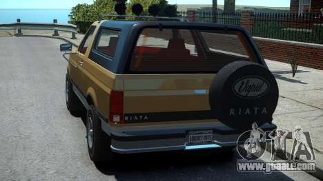 Vapid Riata Classic for GTA 4