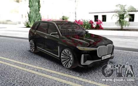 BMW X7 2017 for GTA San Andreas