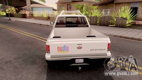 GTA V Vapid Sadler Nudle Self-Driving Car for GTA San Andreas
