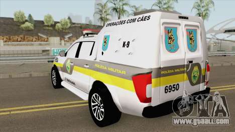 Nissan Frontier 2017 (Policia Militar) for GTA San Andreas