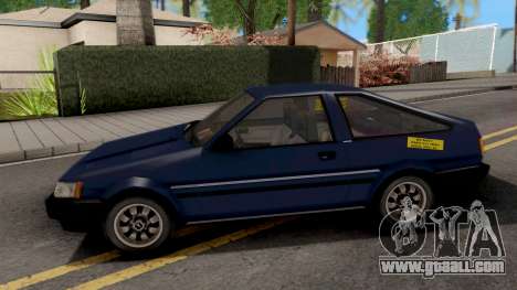 Toyota Levin 1985 for GTA San Andreas