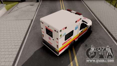 Ford F-150 Ambulancia de Bogota for GTA San Andreas