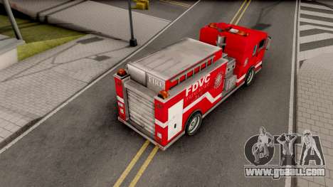 Firetruck from GTA VCS for GTA San Andreas
