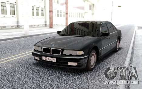 BMW 750i E38 for GTA San Andreas