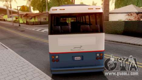 GTA V Brute Dashound SA City Service Coach for GTA San Andreas