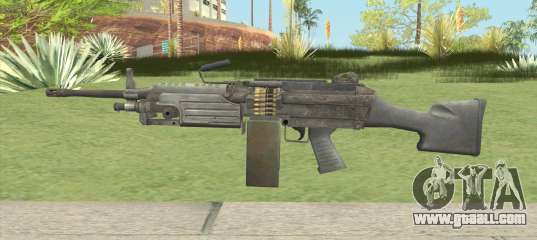 SOF-P FN M249E2 SAW (Soldier of Fortune) for GTA San Andreas