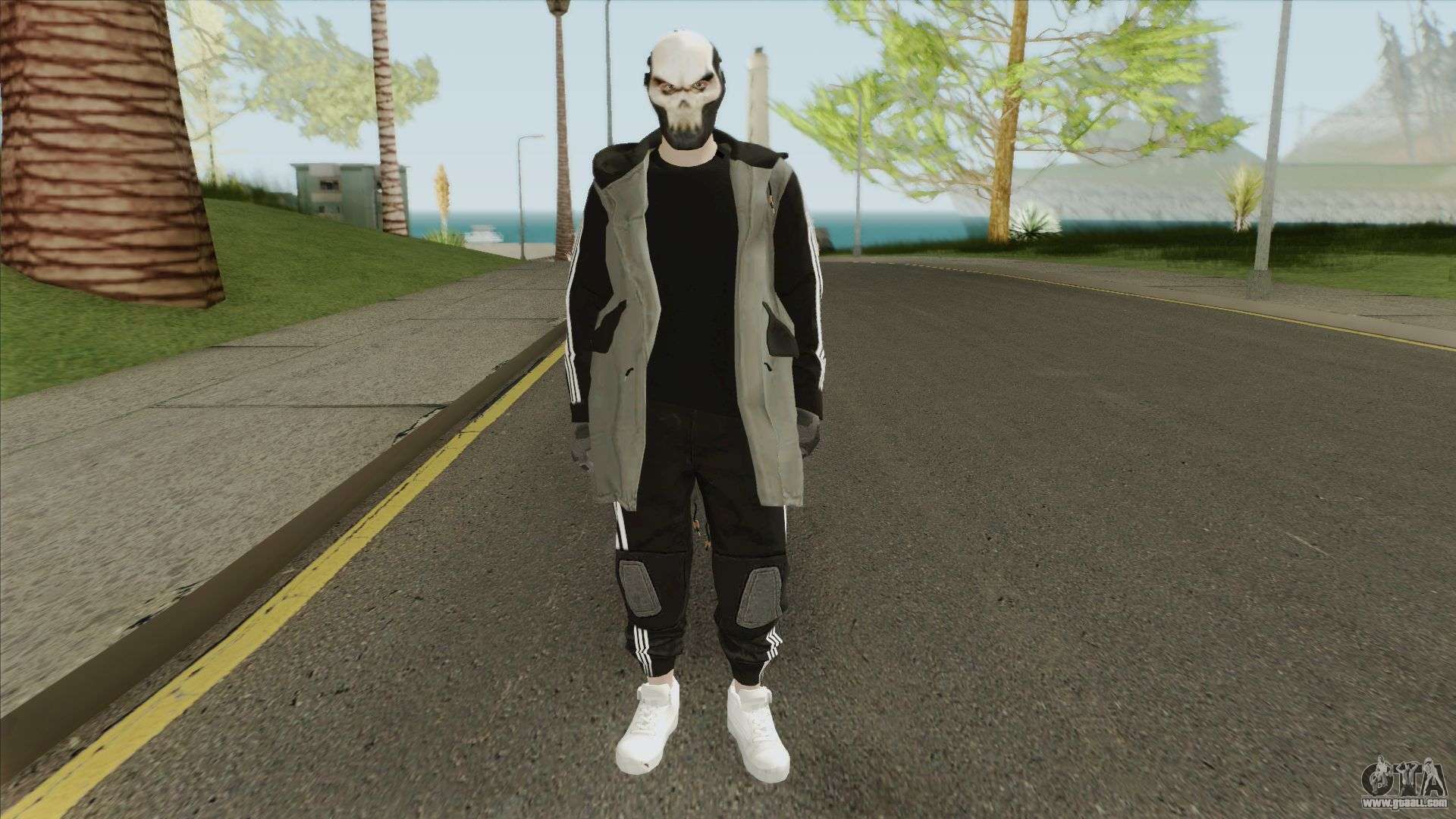 Download Male skins from Free Fire for GTA San Andreas (iOS, Android)