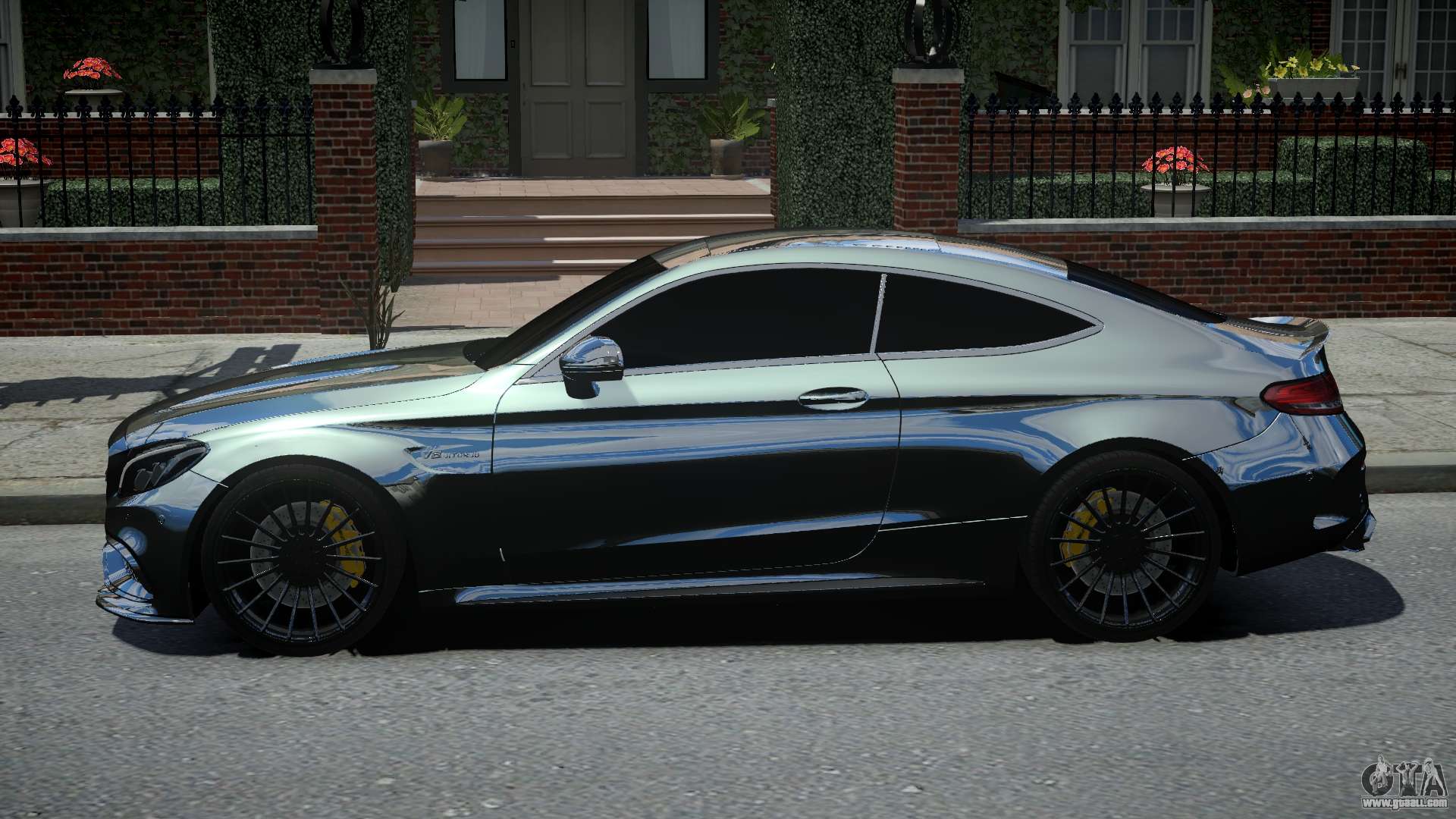 Mercedes-Benz C63 AMG Black for GTA 4